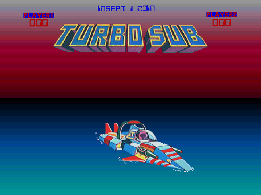 Turbo Sub (prototype rev. TSCA) Title Screen