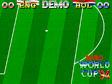 Tecmo World Cup '94 (set 1) Title Screen