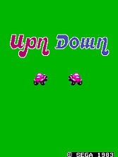 Up'n Down (315-5030) Title Screen