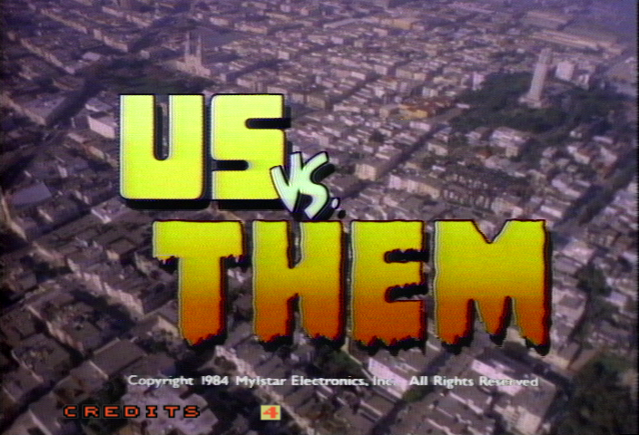 Us vs. Them Title Screen