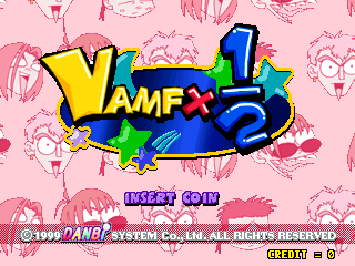 Vamf x1/2 (Europe) Title Screen