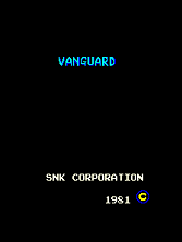 Vanguard (SNK) Title Screen