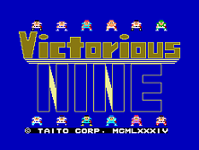 Victorious Nine Title Screen