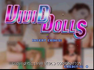Vivid Dolls Title Screen