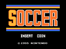 Vs. Soccer (set SC4-2 A) Title Screen