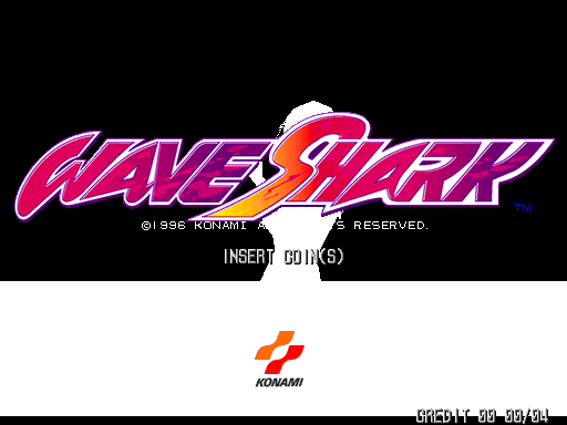 Wave Shark (UAB, USA v1.04) Title Screen
