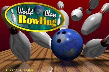World Class Bowling (v1.61) Title Screen