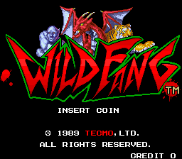 Wild Fang Title Screen