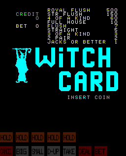 Witch Card (Falcon, enhanced sound) Title Screen