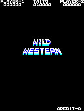 Wild Western (set 1) Title Screen