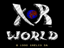 Xor World (prototype) Title Screen