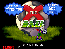 X the Ball Title Screen