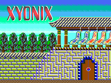 Xyonix Title Screen