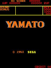 Yamato (US) Title Screen