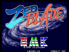 Zed Blade / Operation Ragnarok Title Screen