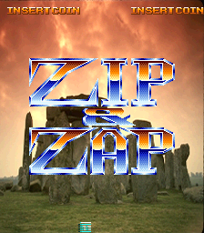 Zip & Zap Title Screen