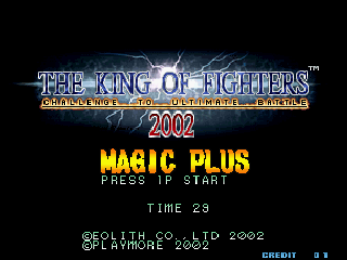 Cartucho Neo Geo King Of Fighter 2002 Magic Plus 2 Novo