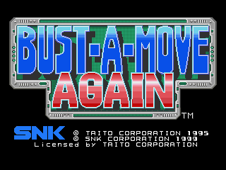 Puzzle Bobble 2 / Bust-A-Move Again - Arcade - Artwork - Select Screen