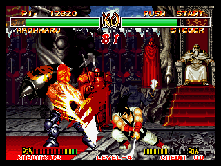 samurai shodown ii neogeo roms