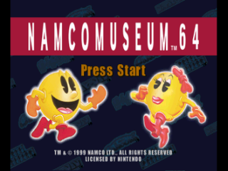 namco museum 64 rom