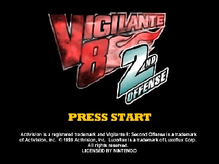 vigilante 8 2nd offense n64 rom