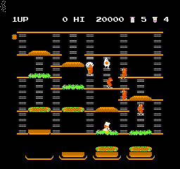 atari hamburger game