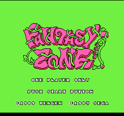 Fantasy Zone (USA) (Unl) ROM