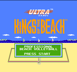 beach volleyball nes