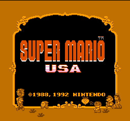 super mario usa rom