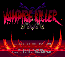 Akumajou Dracula - Vampire Killer (Japan) ROM