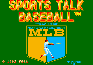 Tommy Lasorda Baseball (Mega-Tech) ROM < MAME ROMs