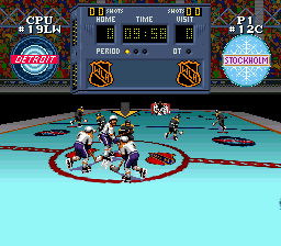 snes hockey