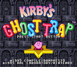 Kirby's Ghost Trap (Europe) ROM < SNES ROMs | Emuparadise