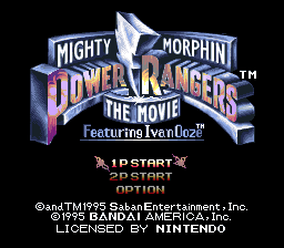 mighty morphin power rangers snes rom