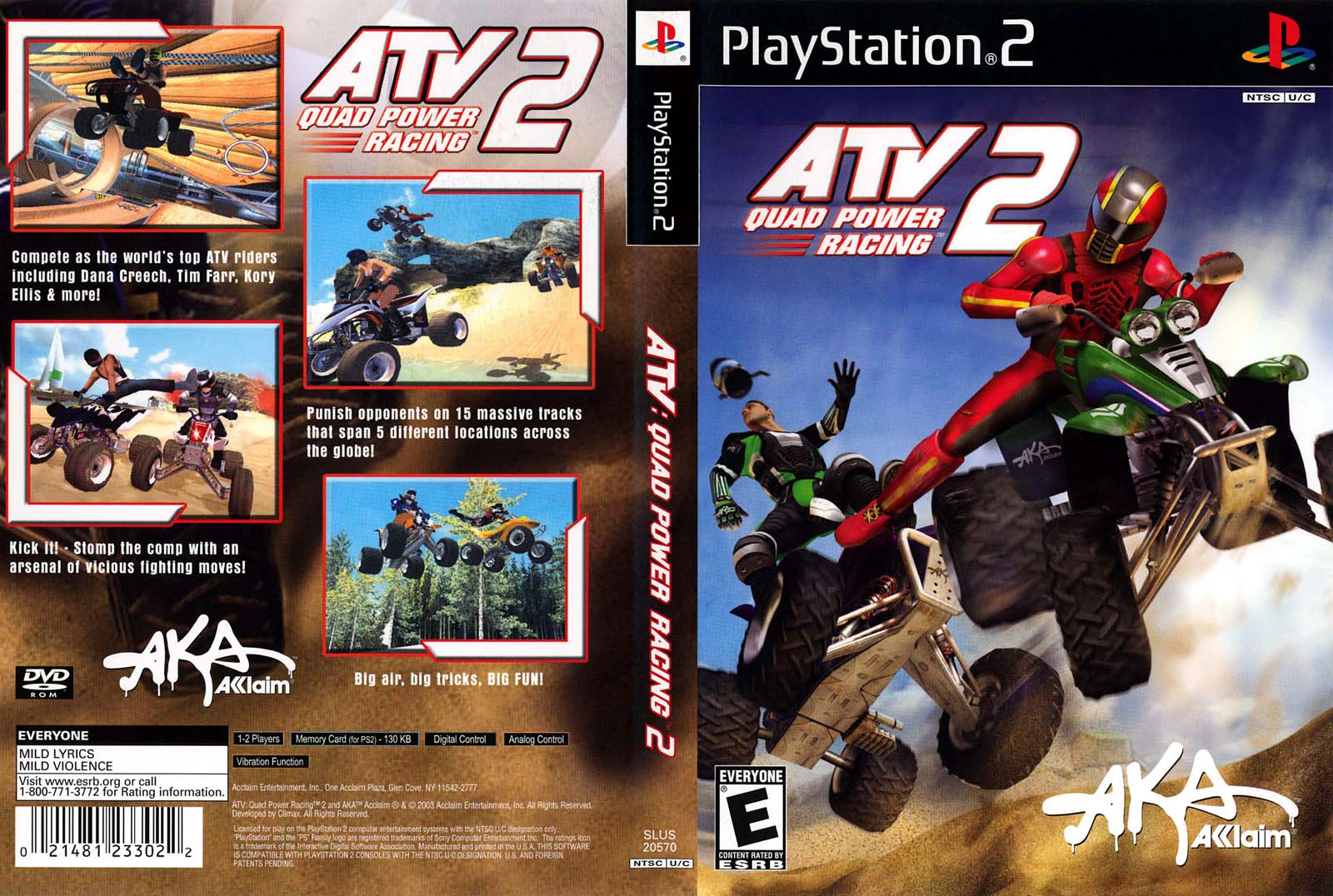 atv quad power racing 2 ps2