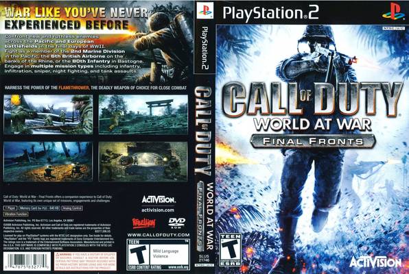 call of duty world at war final fronts free download pc