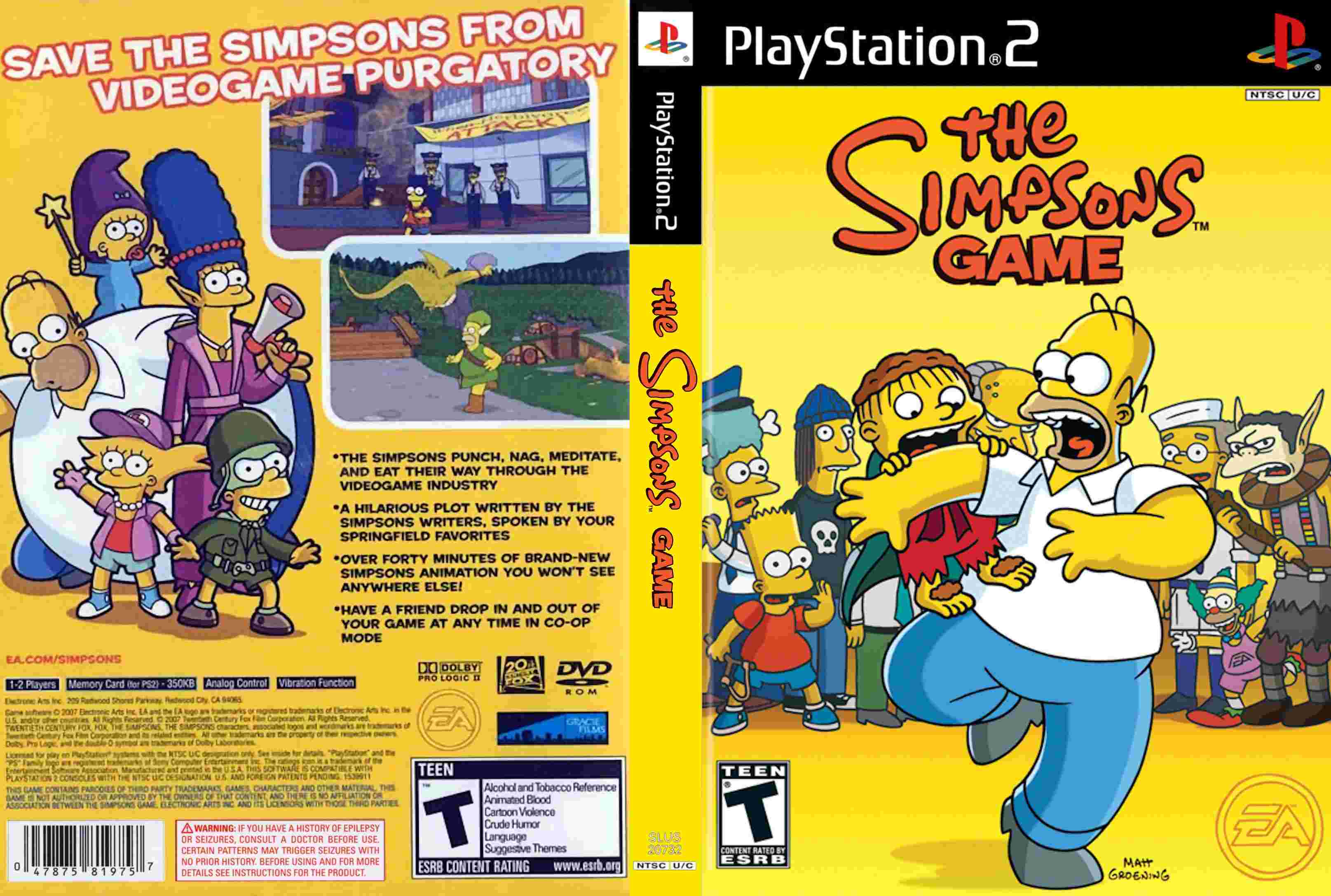 Simpsons Game The USA ISO
