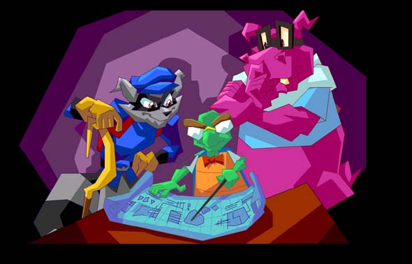 Sly Cooper and the Thievius Racoonus - Moto One Fusion (Damon Ps2