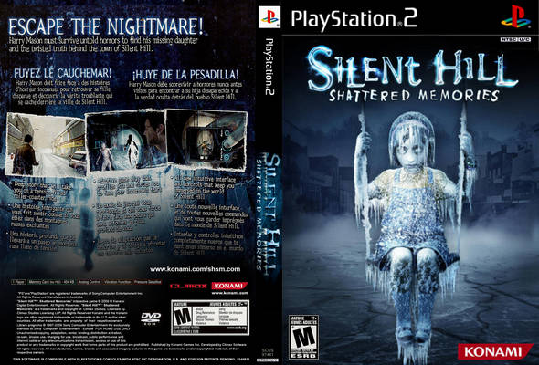 silent hill shattered memories ps2 cover