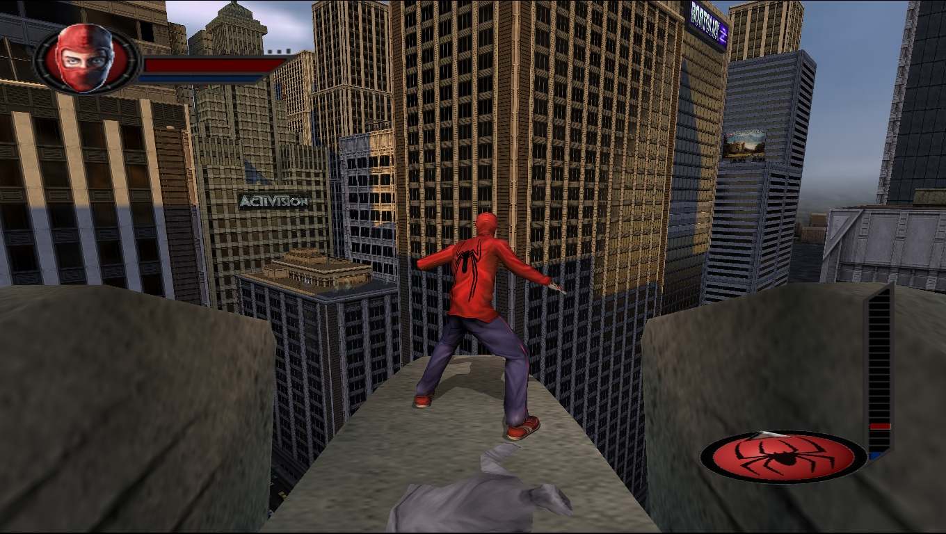 Spider Man PS2 Huuto