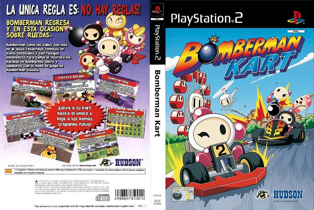 Bomberman Kart DX PS2 Gameplay HD (PCSX2) 