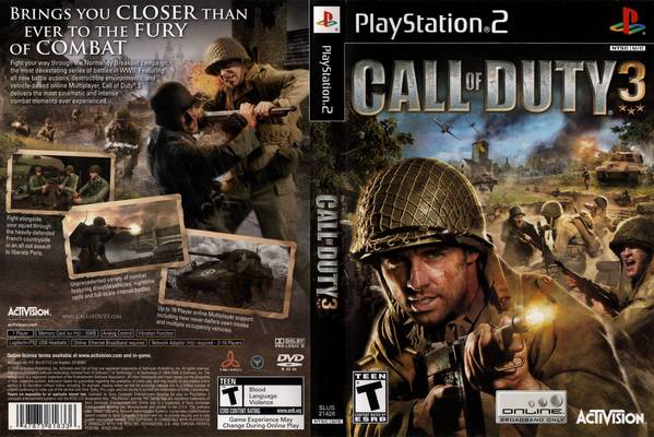 call of duty ps2 games