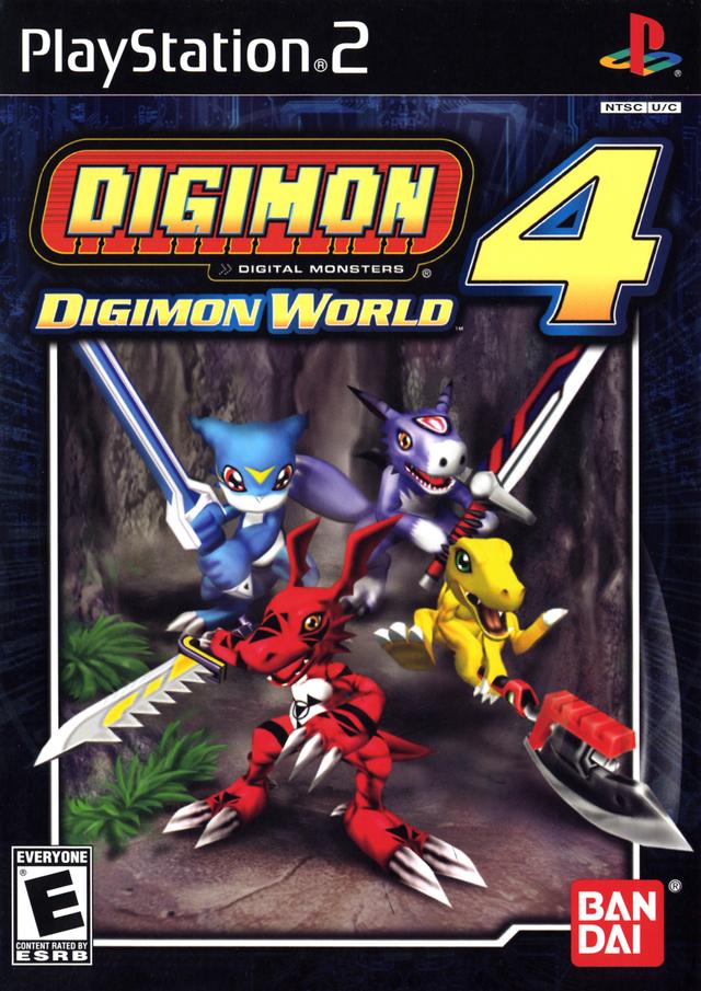 Digimon World 4 (Europe) (En,De,Es,It) ISO
