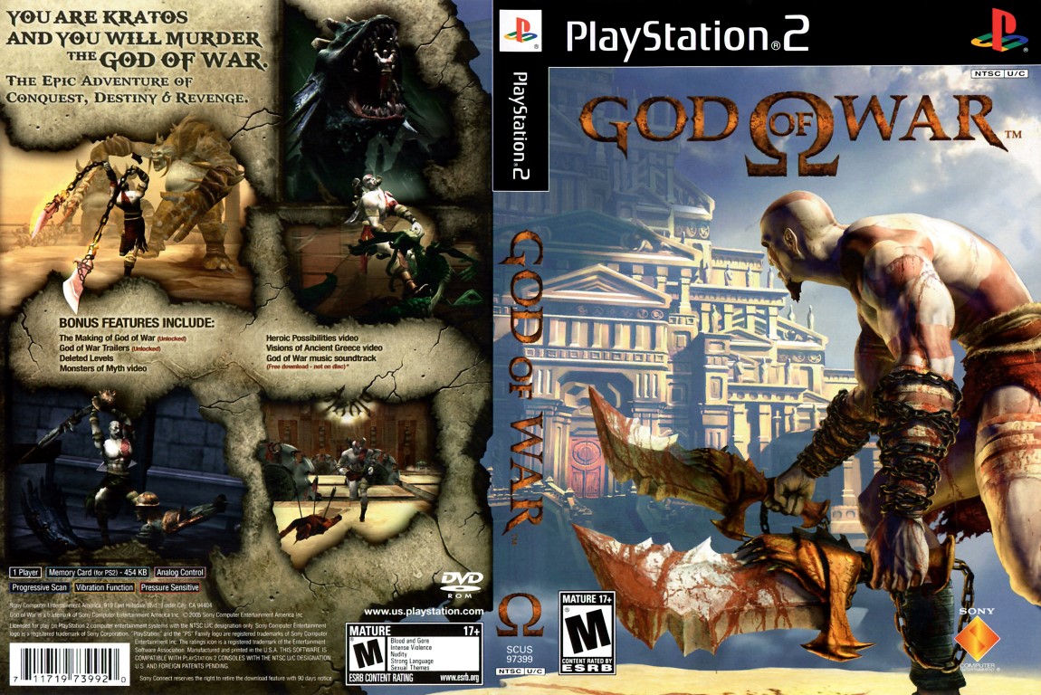 God of War II (Europe) ROM (ISO) Download for Sony Playstation 2 / PS2 