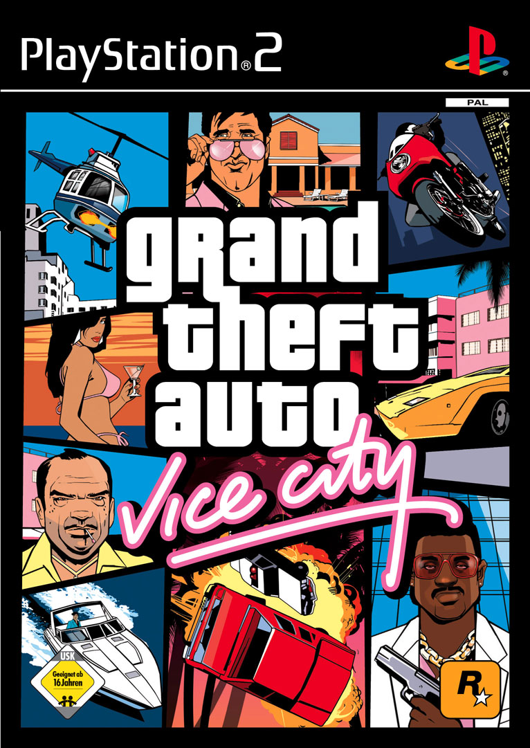 Em 2004 veio o GTA Vice City para PS2 no Japão