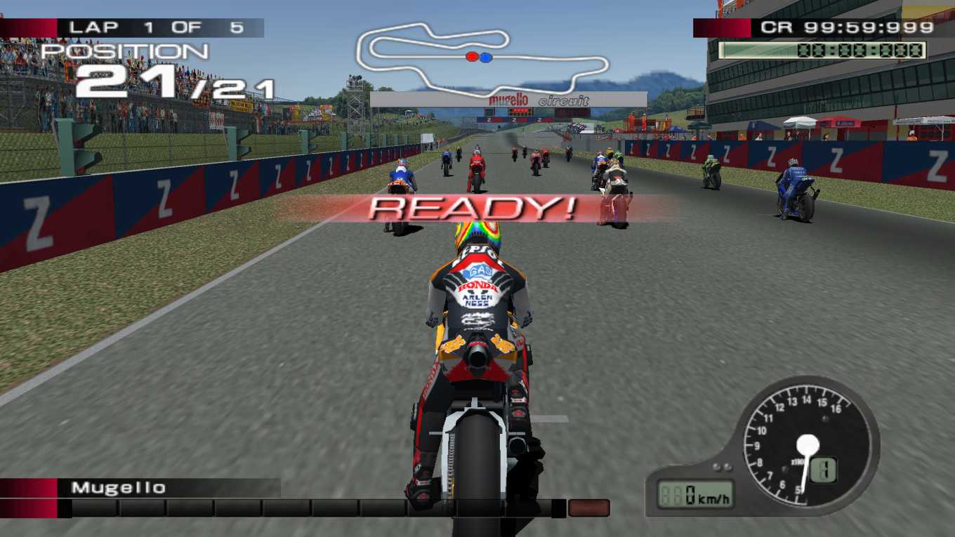 Moto GP 2 ROM (ISO) Download for Sony Playstation 2 / PS2