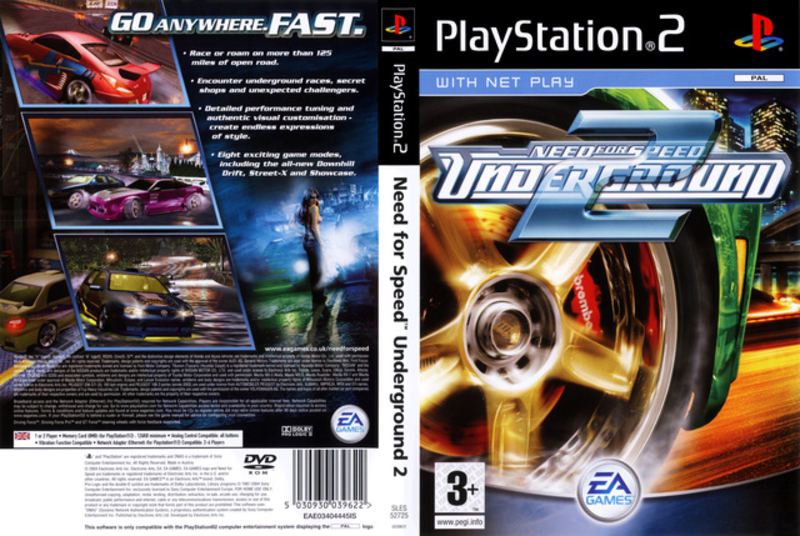 gamecube nfs underground 2 rom