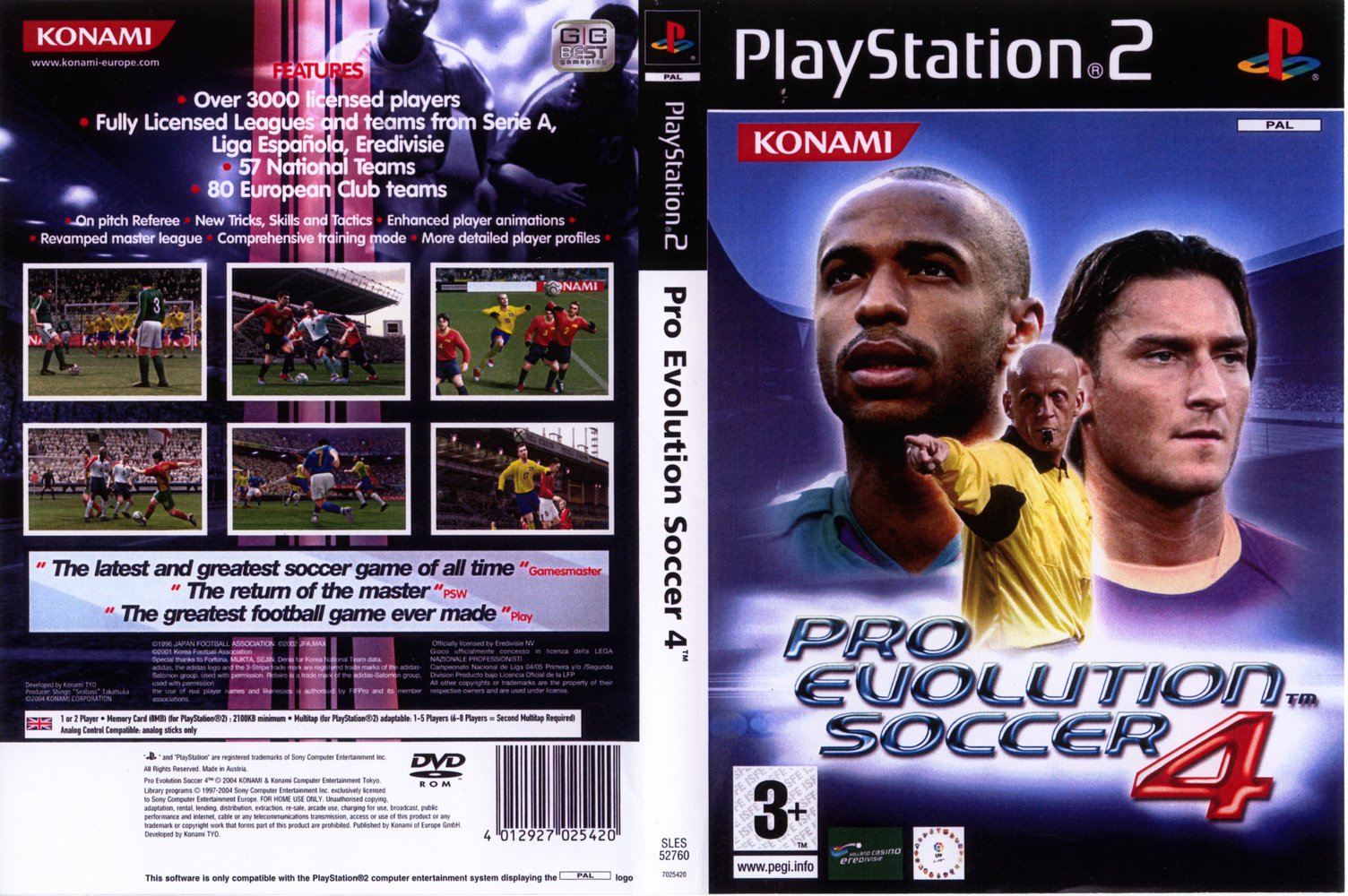 pes 2004 ps2