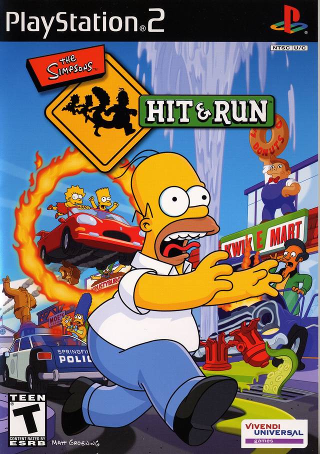 Simpsons, The Hit & Run (Europe) (En,Fr,De,Es) ISO