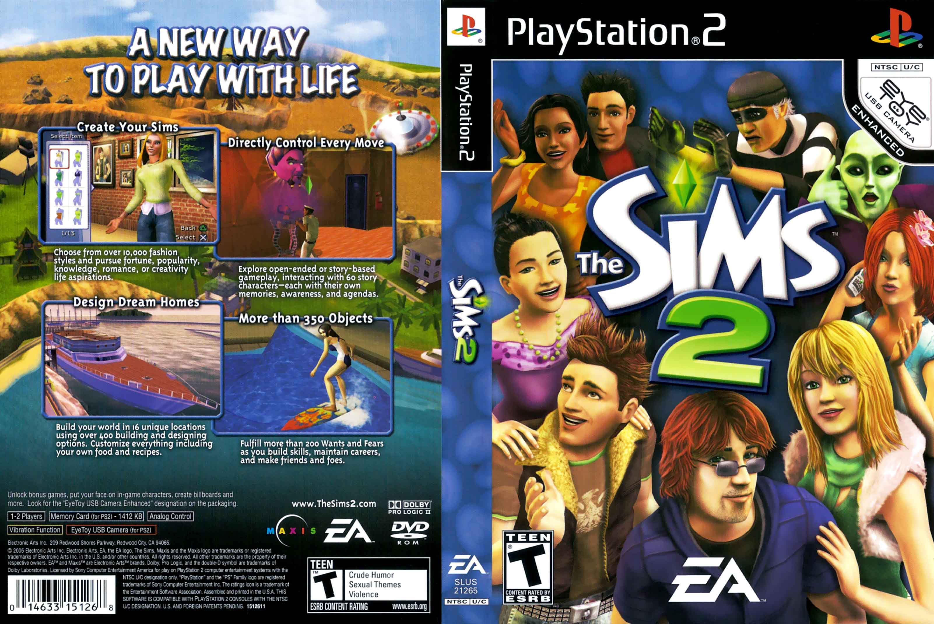 the sims 2 castaway ps2 rom